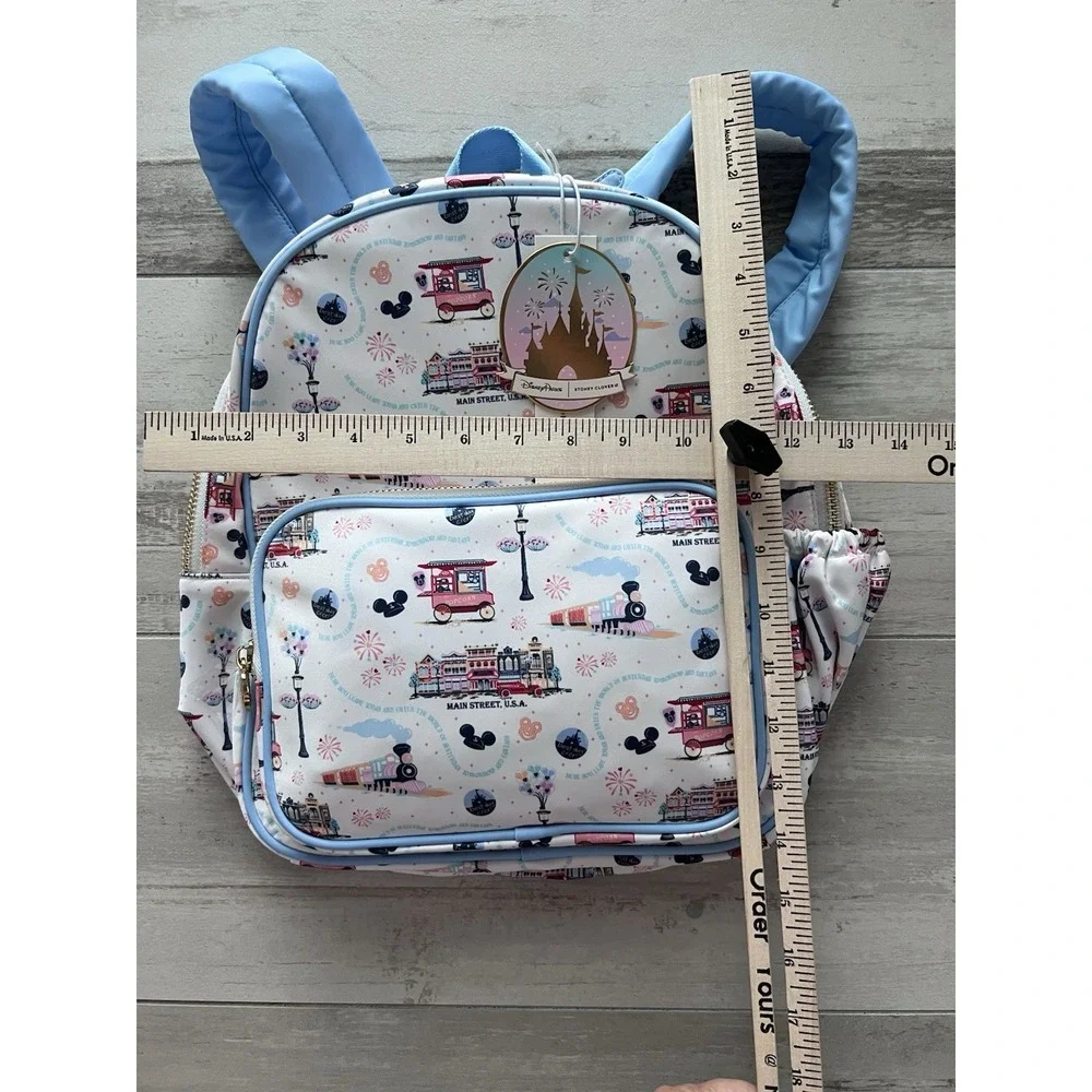 Disney Parks X Stoney Clover Lane Main Street USA Backpack NWT Mickey Mouse SCL